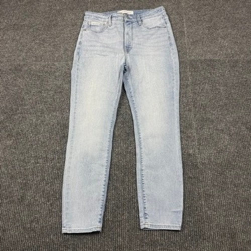 Calvin Klein Jeans High Rise Skinny Ankle Light Wash Denim Size 30